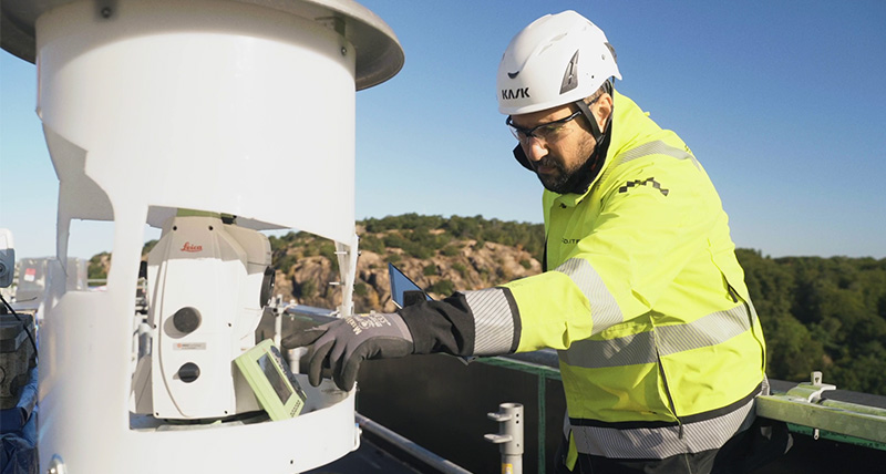 Teodoliten, Sweden - Working smarter and more efficiently with automated monitoring solutions - Leica Geosystems